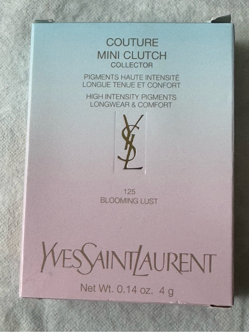 Yves Saint Laurent Mini Clutch Collector 125 Blooming Lust - NEW
